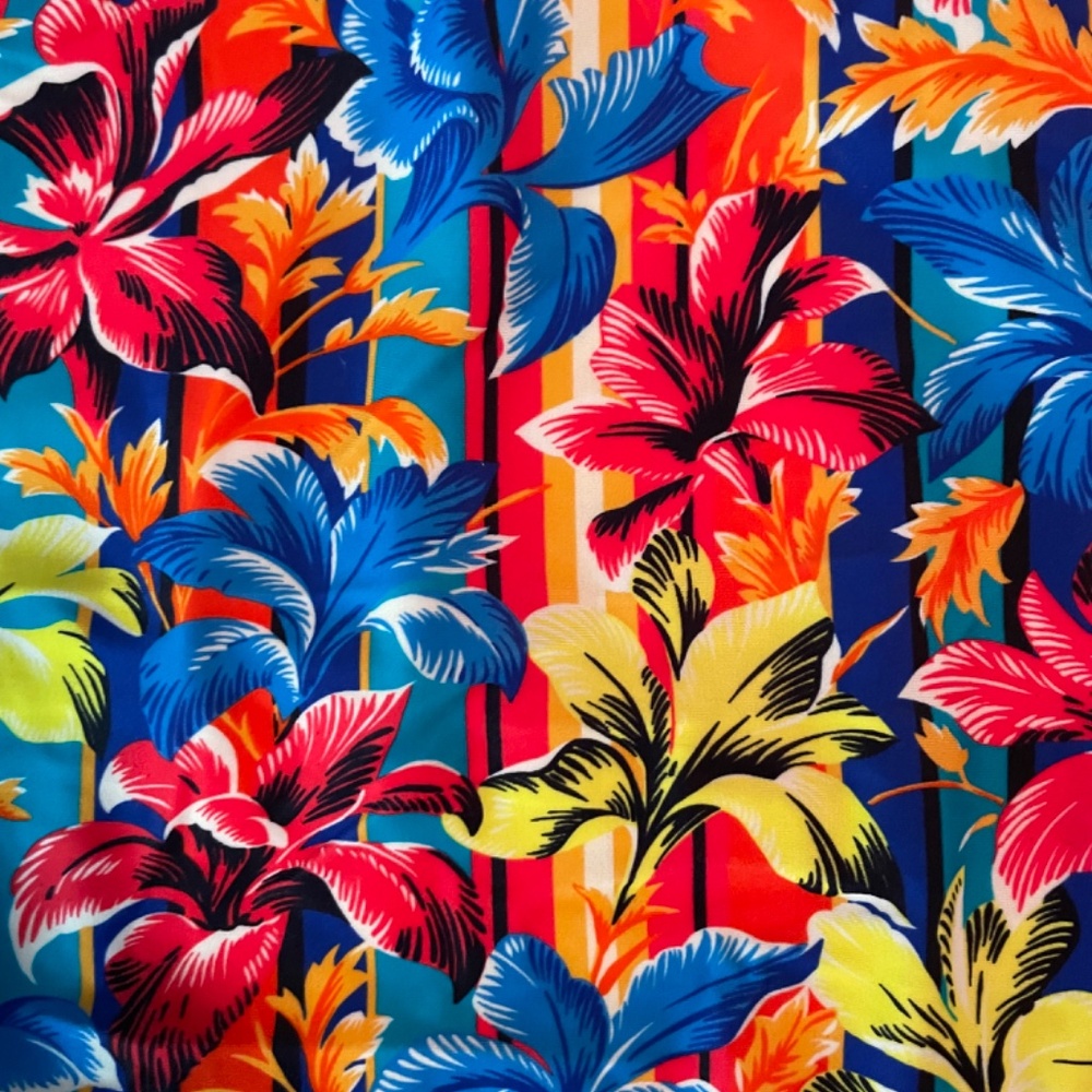 J. Crew tropical print bandeau one-piece swimsuit NWT - Picture 3 of 7